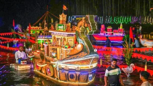 Image of Tripurari Poornima festival