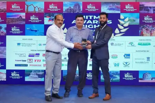 Goa Tourism wins the "Best Responsible Tourism Initiative In India" Award at IITM Hyderabad 2024