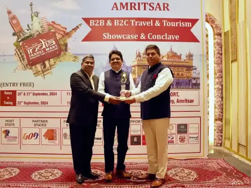 Goa Tourism wins the Best Pavilion Award at ITM Amritsar