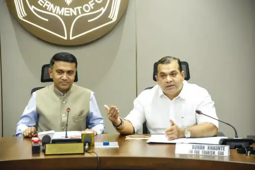  Lease Deed signing  with Taj in presence of Chief Minister Dr. Pramod Sawant  & Tourism Minister Rohan A. Khaunte   held on 13 August 2024 at Mantralaya porvorim Goa