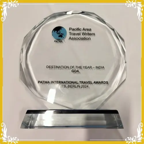 Department of Tourism Goa received Destination Of The Year Award at PATWA International Travel Awards at ITB, Berlin 2024