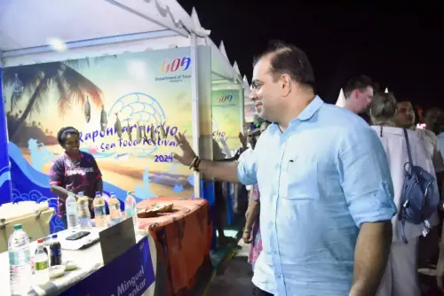 Raponkarancho Sea Food Festival held from 13th - 15th December 2024 at Arambol Beach